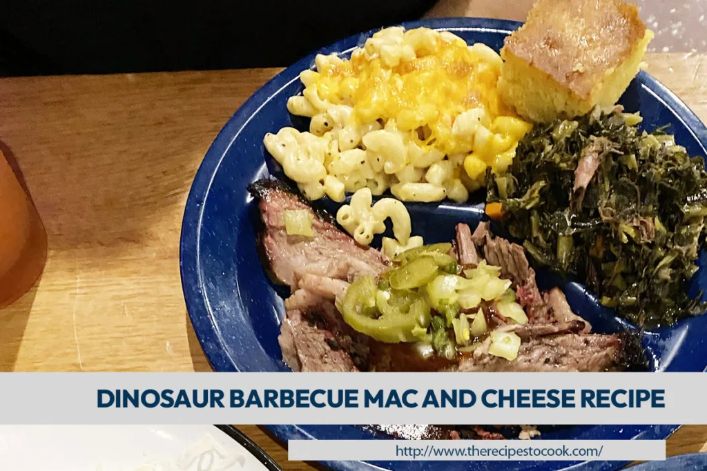 Best dinosaur barbecue mac and cheese recipe