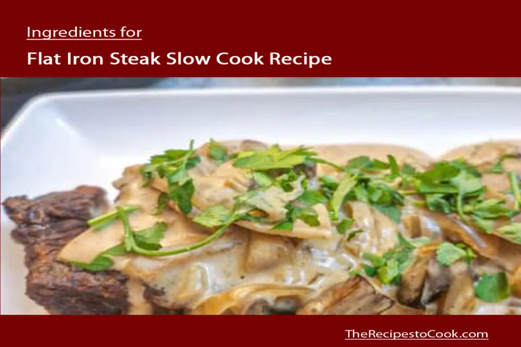 Best flat iron steak slow cook recipe