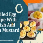 Deviled egg recipe with relish and dijon mustard