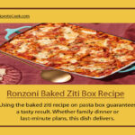 Ronzoni baked ziti box recipe