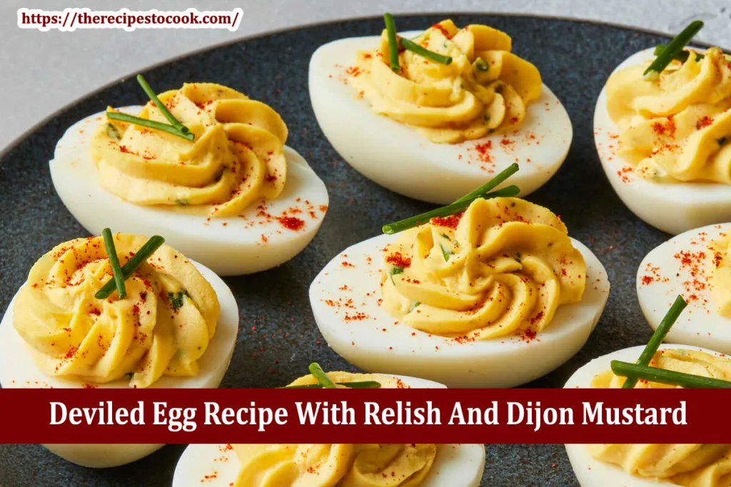 What kind of relish for deviled eggs