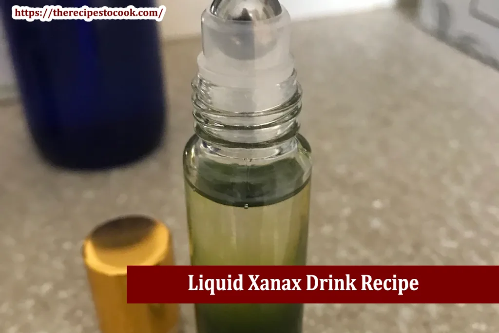 liquid xanax drink recipe