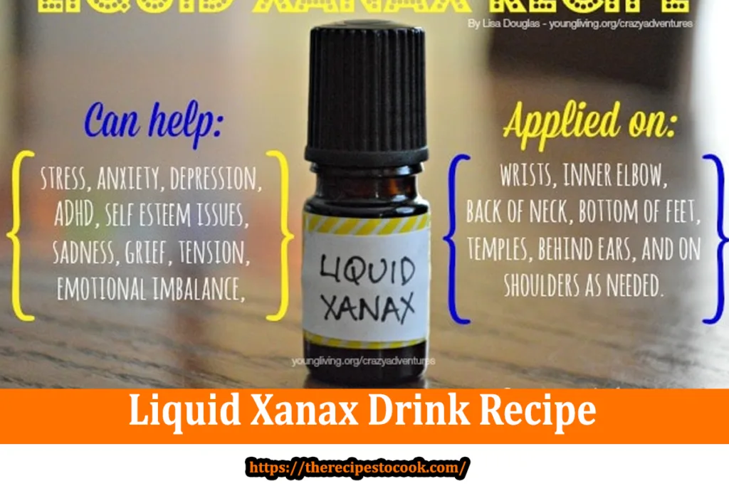 liquid Xanax cocktail