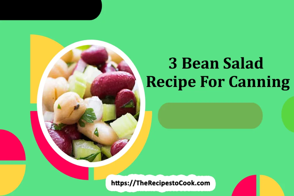 original 3 bean salad recipe