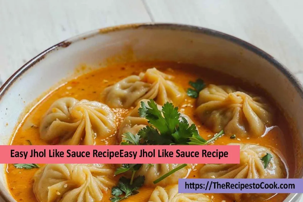 easy jhol like sauce recipe