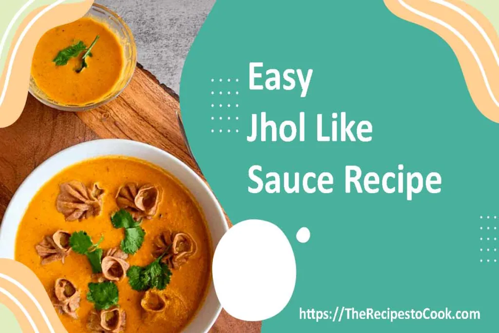 easy jhol like sauce recipe vegetarian