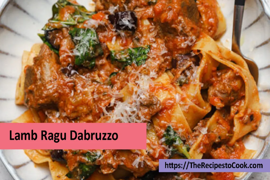 lamb ragu d abruzzo sauce