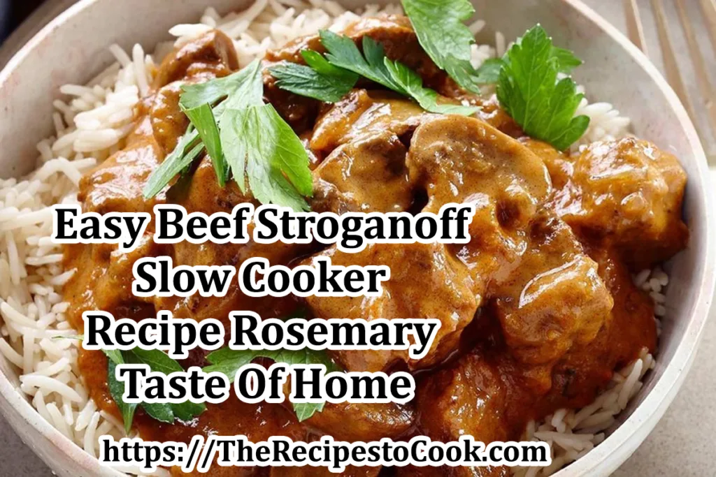 round steak stroganoff slow cooker