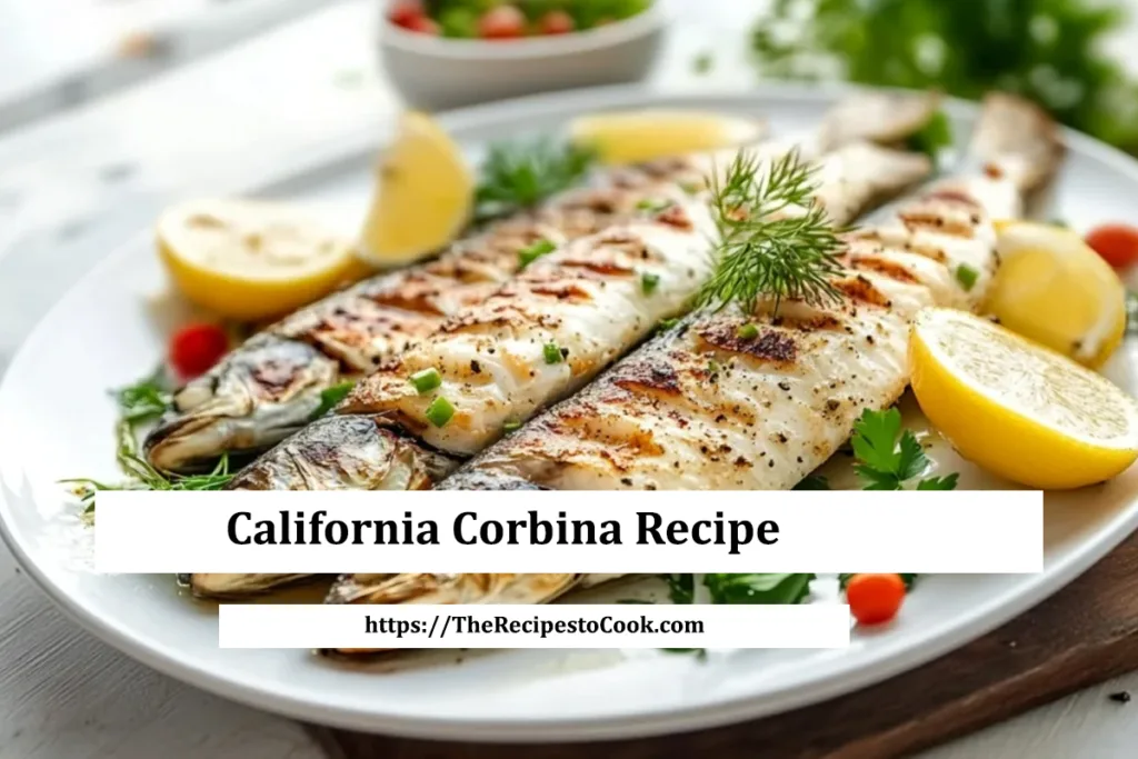 southern california corbina recipe